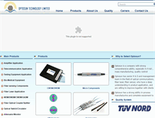 Tablet Screenshot of optosuntech.com